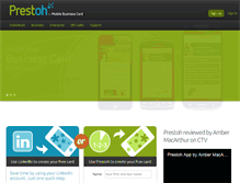 Tablet Screenshot of prestoh.com